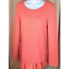 Garnet Hill 100% Cashmere Cable-Knit Mock Neck Sweater, Sage Green, Size L — listing 5