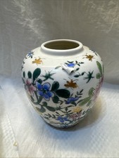 Vintage Japanese Fine China Floral Dinnerware Set with Burgundy and Gilt Scroll Border — listing 6