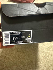 Air Jordan Legacy 312 High-Top Sneaker (Black/Gym Red/White)