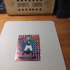 2024 Panini Mosaic Keon Coleman Blue Reactive Prizm Rookie Card No. 333 — listing 5