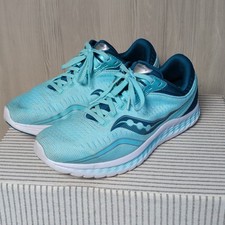 Saucony Kinvara 11 Women's Running Shoes, Aqua/Blue — listing 3