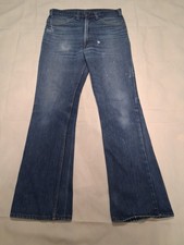 Vintage 1970s Levi's 646 Orange Tab Bell Bottom Flare Jeans — listing 5