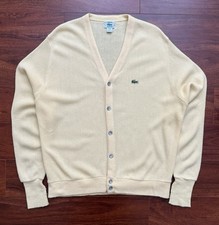 Vintage Hi-Bulk Orlon Interlock Cream Knit Short-Sleeve Sweater Top — listing 4