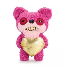 Zuru Fuggler Gold Fuggs Greedy Grinner Pink Plush 9"