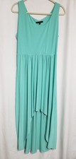 Tiana B. Black Sleeveless Faux-Wrap Maxi Dress, Size 14T, listing 5