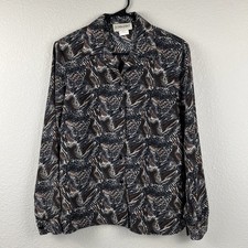 Donnkenny Classics Women's Animal Print Button-Front Blouse — listing 2