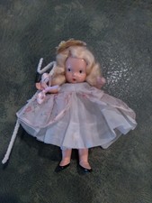 Vintage Nancy Ann Storybook Doll, Bisque Baby in Christening Gown — listing 4