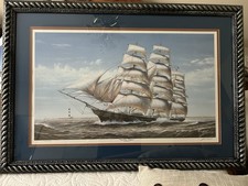 Jim Booth Signed Limited Edition Watercolor Print, Vintage Oyster Truck, listing 6