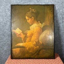 Framed Reproduction Print of "Young Girl Reading" (A Young Girl Reading) after Jean-Honoré Fragonard — listing 2