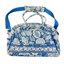 Quilted Cotton Floral Laptop Sleeve / Padded Zip Pouch — listing 3