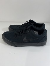 Nike SB Charge Canvas Skate Shoes - Triple Black — listing 3