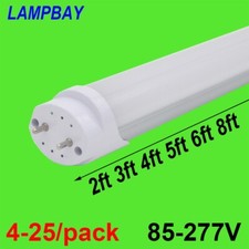 4ft T8 LED Tube Light, 18W, 6500K Daylight, 3-Prong Base — listing 3