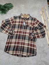 Legendary Whitetails Men's Hooded Quilted-Lined Flannel Shirt Jacket, Blue Plaid, Size SM — listing 2