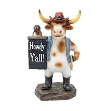 Western Cowboy Figurine with Cowboy Hat and Bandana — listing 6