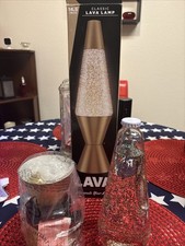 Lava Lite 14.5" Rainbow Print Lava Lamp with Blue Wax and Clear Liquid — listing 6