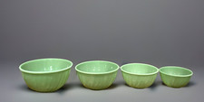 Vintage Jadeite Glassware Cabinet Collection - Fire King & Jeannette Mixed Lot — listing 5