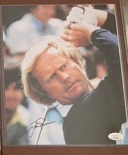 Jack Nicklaus Signed Black & White 8x10 Golf Photograph No documentation — listing 5