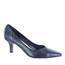 Easy Street Chiffon Women's Black Pointed-Toe Pumps Different size