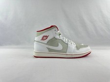 Air Jordan 1 Mid Hare Colorway (White/Light Silver/True Red) — listing 5