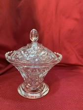 Anchor Hocking Early American Prescut (EAPC) Covered Candy Dish — listing 4