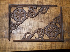 Antique Black Cast Iron Cash Box with Brass Ring Handle, listing 3