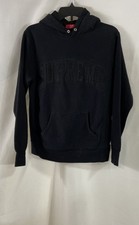 Supreme Arc Logo Hooded Sweatshirt, Navy, Size M
