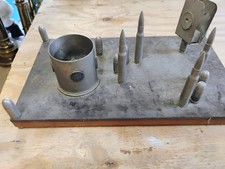 WW2 Trench Art Fighting Dagger Made from .50 Cal Bullet, 10 inch No markings visible — listing 3