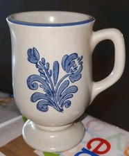 Pfaltzgraff Yorktowne Pattern Footed Pedestal Irish Coffee Mug — listing 6