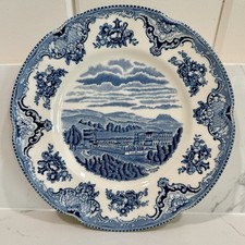 Johnson Brothers 'The Old Mill' Brown Multicolor Transferware Bread & Butter Plate, Made in England — listing 3
