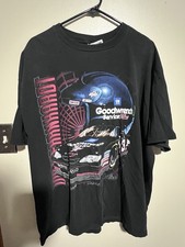 Vintage Dale Earnhardt Jr. NASCAR #3 "New Dawn" Black Graphic T-Shirt, Size XL — listing 5