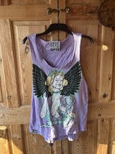 Drop Dead Clothing "If All Else Fails Play Dead" Green Graphic T-Shirt, Size M — listing 3