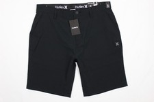 Hurley Men's Phantom Hybrid Walk Shorts, Size 34, Heather Olive/Khaki