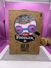 Zuru Fuggler Old Fogies Rabid Rabbit 9" Plush - Blue Tie-Dye — listing 6