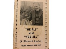 Framed African American Church Revival Scene Print, Gospel Worship Interior
