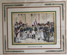 Hand-Colored Engraving 'Maggio' (May) from a Months/Seasons Series, Italian — listing 3