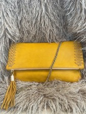 Mode Luxe Brown Suede Studded Belt Bag / Crossbody Sling