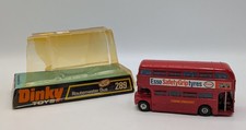 Pair of Diecast Routemaster Double-Decker Buses with ESSO Extra Petrol Livery (Red & Green) — listing 6