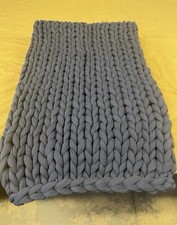 Bearaby Cotton Napper Chunky Knit Weighted Blanket — listing 6