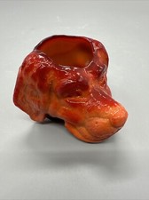 Vintage Ceramic Figural Dog Trinket Dish / Ashtray with Perched Puppy — listing 3