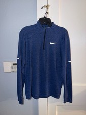 Nike Dri-FIT Women's Half-Zip Pullover Running Top, Black/Grey Colorblock, Size Medium — listing 5