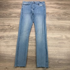 FRAME Le Skinny de Jeanne Distressed Skinny Jeans, Size 30 — listing 2