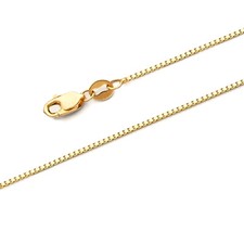 Lot of Gold-Tone Chain Necklaces and Bracelets (Herringbone, Snake, Rope Chains)