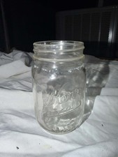 Vintage Kerr Self Sealing Mason Half-Pint Jar with Zinc Lid — listing 5