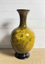 Rookwood Pottery #6253 Geometric Matte Teal Double-Handled Vase, 4.75 in — listing 5