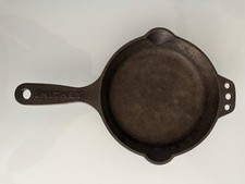 Vintage Cast Iron Skillet, Size 5, Unmarked Maker