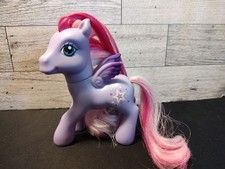 My Little Pony G1 Pegasus 'Sugarberry' / Candy Cane Pattern Pony with Hasbro Hong Kong Hoof Stamp — listing 2