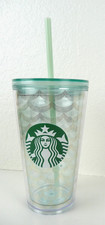 Double-Wall Acrylic Tumbler with Straw and Silicone Flower Straw Topper, Colorful Floral Print, ~24oz — listing 5