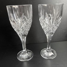 Shannon Crystal Dublin Pattern Wine Goblets Set of 4 — listing 3