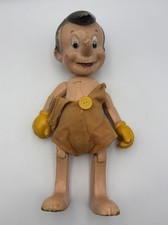 Vintage Multi Products Pinocchio Composition Wood Figurine