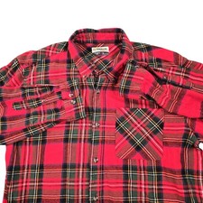 Magellan Outdoors Men's Classic Fit Plaid Flannel Shirt, Size M — listing 3